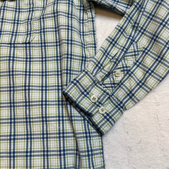 GAP KIDS Boys Plaid Button-up Shirt Size XXL 14-16 - Picture 2 of 12